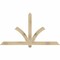 Ekena Millwork Redmond Rough Sawn Timber Gable Bracket, Douglas Fir, 72"W x 39"H x 2"D x 4"F, 13/12 Pitch GBW072X39X0204RED00RDF - alternate 1